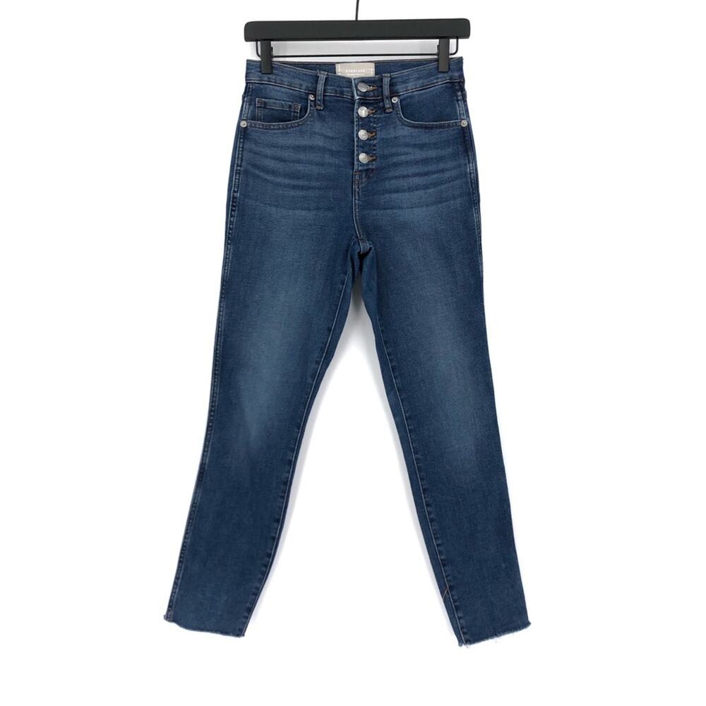 EVERLANE The Vintage Skinny Jean Blue Denim 25